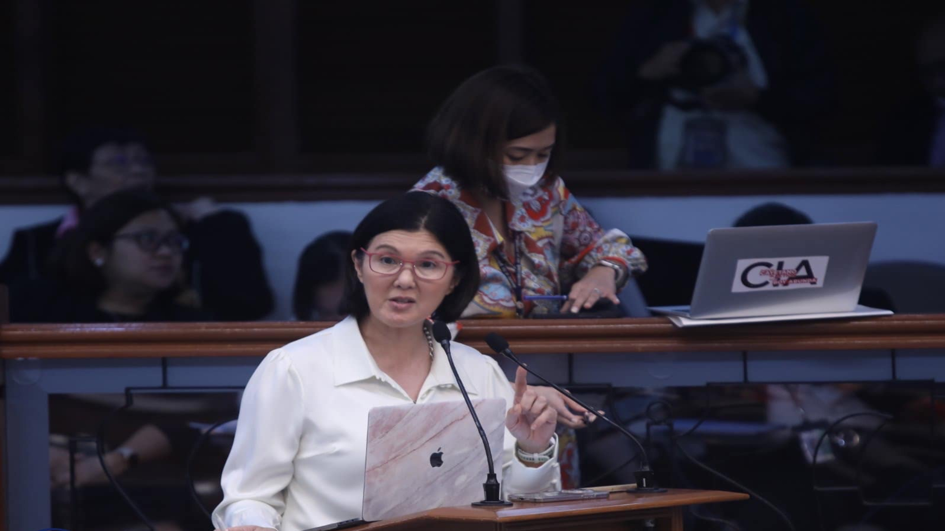 Pia Cayetano Sits As Senate S First Female Blue Ribbon Chair Politico Ph